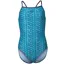 Arena Girl's Starfish Lightdrop Back Swimsuit Navy/Turquoise Multi